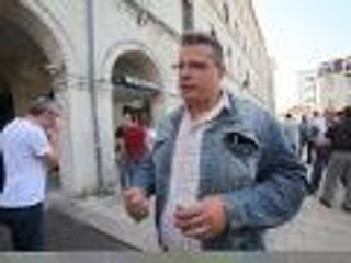 Manifestation des policiers à Angoulême