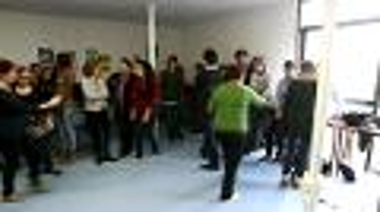 Les étudiants de l'IUT à l'école du rire (vidéo Renaud Joubert)