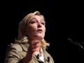 Marine Le Pen en meeting à Bordeaux