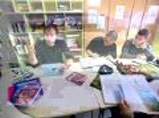 Des auteurs BD en dédicace à l'hôpital de Girac