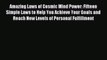 Download Amazing Laws of Cosmic Mind Power: Fifteen Simple Laws to Help You Achieve Your Goals