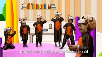 KIDDY MUSIC - FIVE LITTLE MONKEYS (Low)