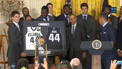President Obama Honors Villanova