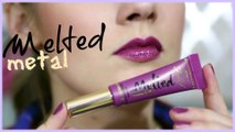 Metallic Lips - Drugstore Makeup Tutorial Using Affordable Brushes 2016