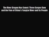 Download The River Dragon Has Come!: Three Gorges Dam and the Fate of China's Yangtze River