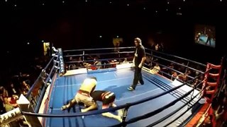 24 year old man gets knocked the *&%$ out by 64 year old man
