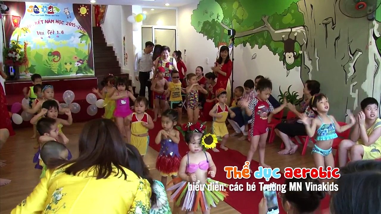 Thể dục aerobic - Trường mầm non Vinakids