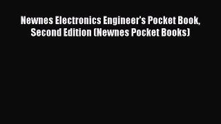 Read Newnes Electronics Engineer's Pocket Book Second Edition (Newnes Pocket Books) Ebook Free
