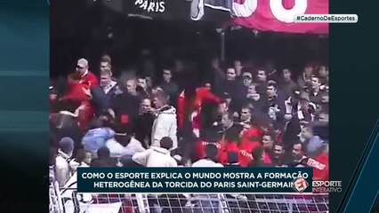 Como o Esporte Explica o Mundo fala sobre a torcida do PSG