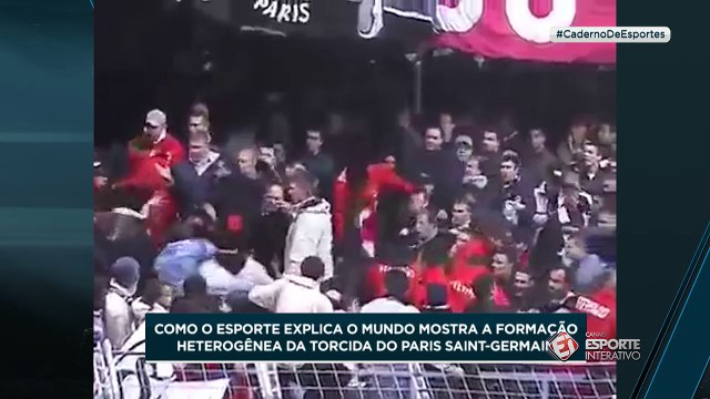 Como o Esporte Explica o Mundo fala sobre a torcida do PSG