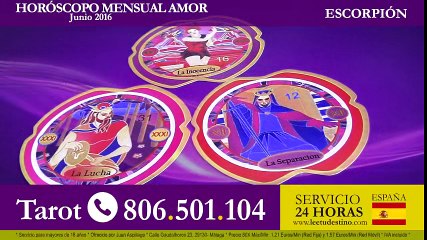 Horóscopo del Amor Junio Escorpio 2016