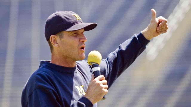 Harbaugh Fires Back at Saban, Alabama