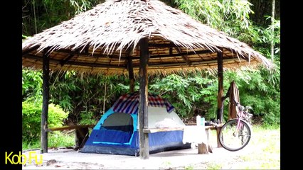 My Camp While Cycling in Thailand - Where Can You Camp while Cycling in Thailand