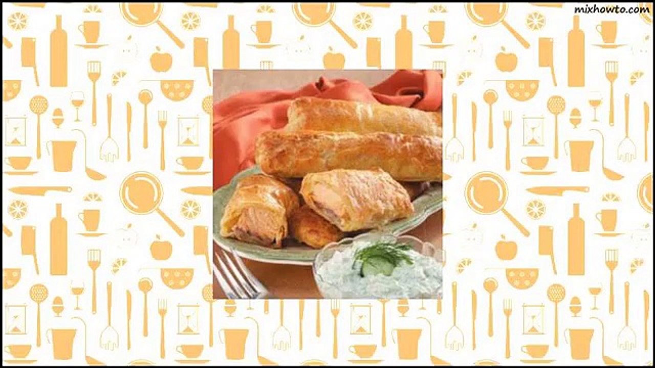Recipe Puff Pastry Salmon Bundles Recipe