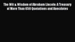 [Download] The Wit & Wisdom of Abraham Lincoln: A Treasury of More Than 650 Quotations and