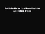 Read Florida Real Estate Exam Manual: For Sales Associates & Brokers ebook textbooks