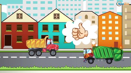 Мультики про машинки. Грузовик и Монстр Трак. Погоня за супер дисками. Веселые машинки