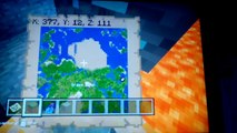 Diamond seed and a mobs spawner in minecraft on Xbox one and Xbox 360 (starter pack for survival)