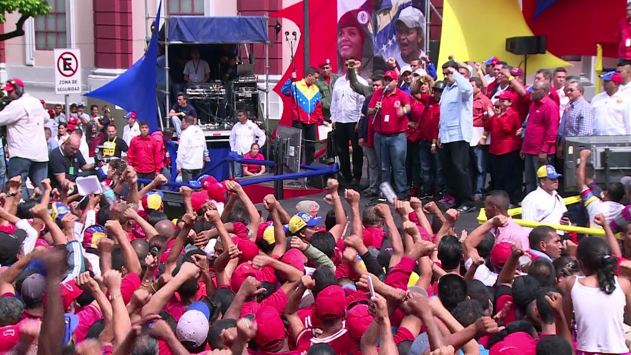 Venezuelan President tells OAS to 'shove it'
