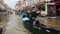 Inondations à Nemours : habitants et commerçants dans le même bateau