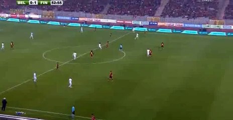 Kasper Hämäläinen Goal HD - Belgium 0-1 Finland - 01-06-2016
