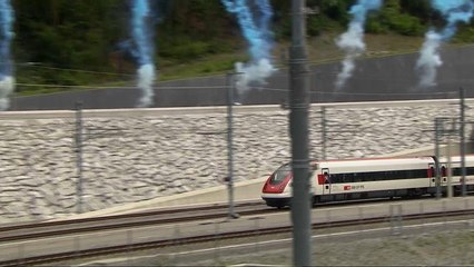 La Suisse a inauguré le plus long tunnel au monde - Le 01/06/2016 à 22h00