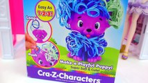 CraZLoom Cra Z Art 3D Puppy Dog Rubber Band Loom Hair Craft Kit - Cookieswirlc Video