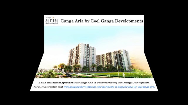 Residential Flats at Goel Ganga Aria in Dhanori Pune for sale