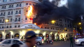 Cháy khách sạn Majectic 28 Tết 2015