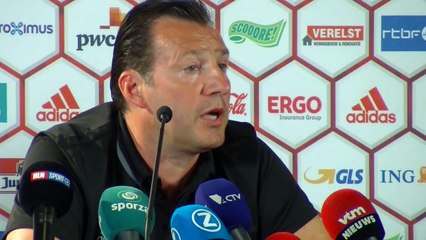Wilmots : "On doit faire des fautes professionnelles"