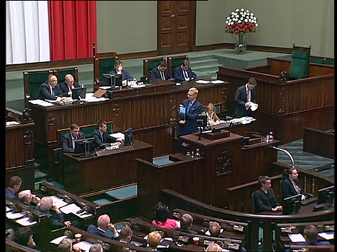 Poseł Michał Stasiński - Wystąpienie z dnia 20 maja 2016 roku.