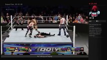 Smackdown 6-2-16 Sami Zayn Dean Ambrose Vs Del Rio Kevin Owens