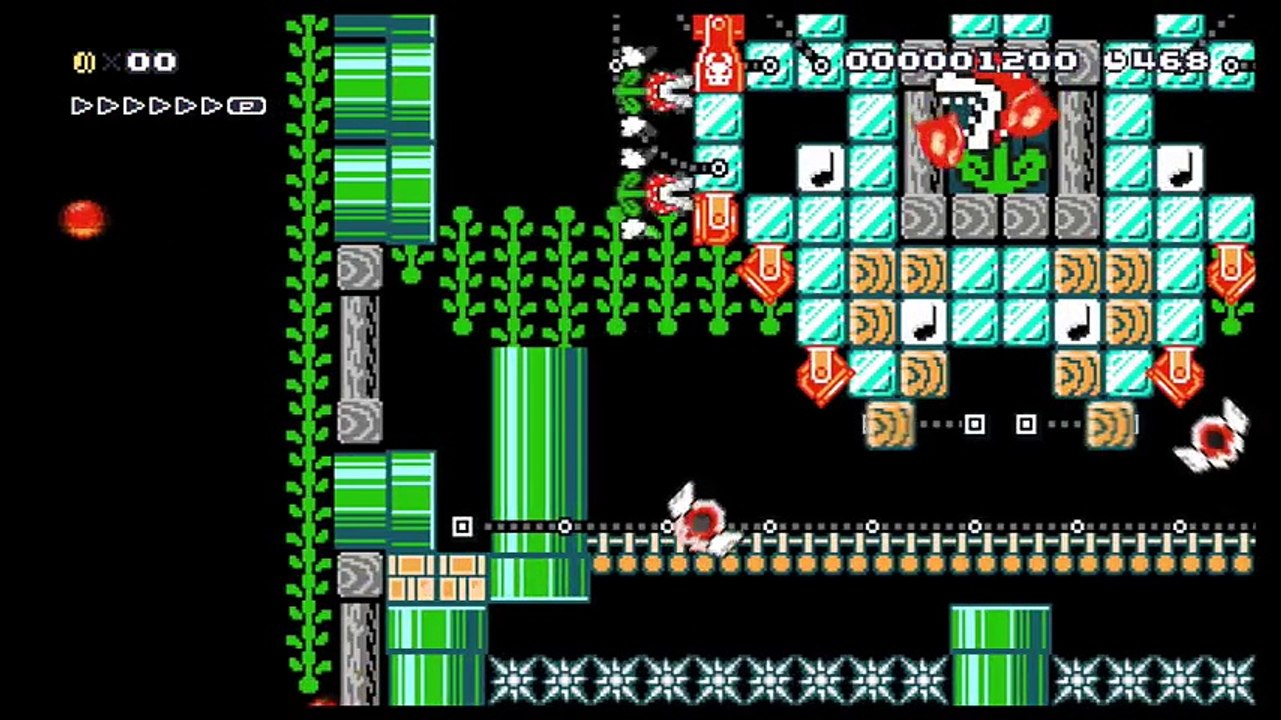Undertale Flowey Battle - Super Mario Maker