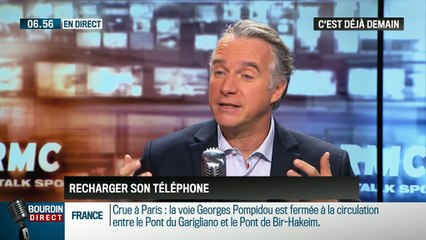 La chronique de Frédéric Simottel : De nouvelles façons de recharger les smartphones – 01/06