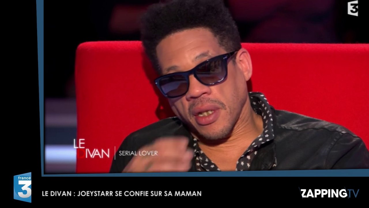 Le Divan - JoeyStarr : Ses émouvantes confidences sur sa mère (Vidéo)