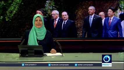 PM Abe welcomes G7 leaders at Ise-Jingu shrine