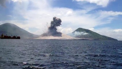 Volcano Eruption in Papua New Guinea