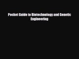 [PDF] Pocket Guide to Biotechnology and Genetic Engineering [PDF] Full Ebook