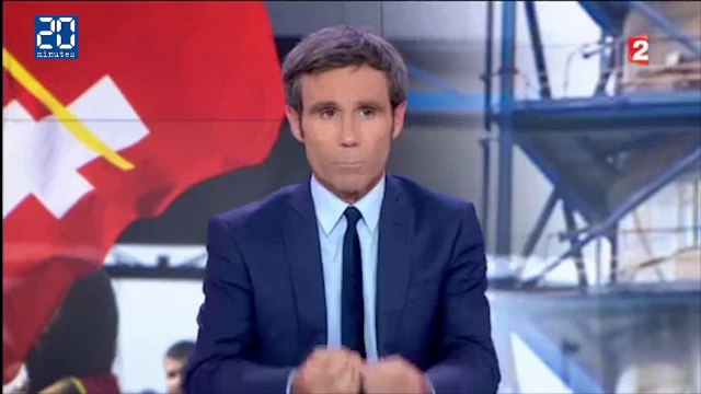 David Pujadas s'énerve en plein «20 Heures»