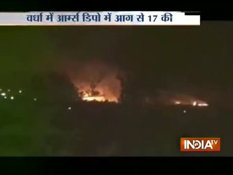 Major Fire in India Ammunition Depot Kills 40 Soldiers