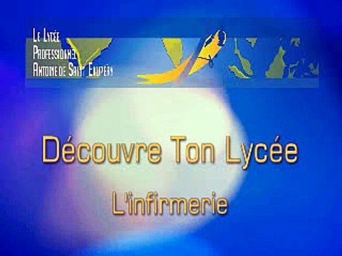 Flashcode : découvre ton lycée - L'infirmerie