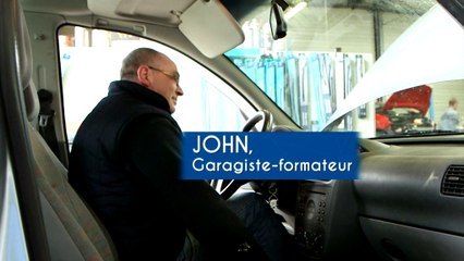 C'est quoi ton métier ? John, garagiste formateur (Expression directe 2016 - Episode 4)