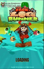 Прыжки над водой Thunder Jack's Log Runner - Android Games
