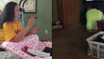 Lancer de stylo parfait !