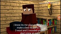 Don't mine at night song lyrics Minecraft parody of Katy perry's Last Friday night