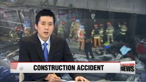Namyangju subway construction site collapses, leaving 4 dead and 10 injured
