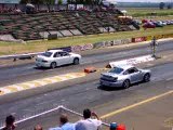 Subaru vs Porsche 911 Turbo (Drag Race)
