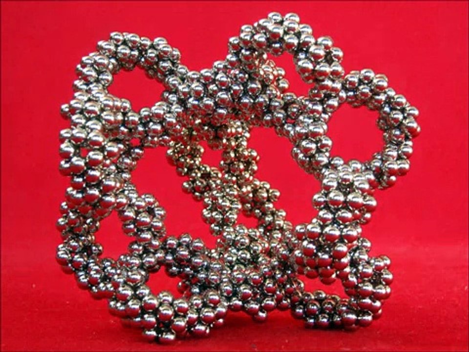 Spiral 10 circles cycles lattice, magnets tutorial