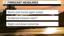 Heat and humidity greet the first meteorological day of summer
