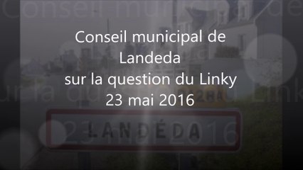 Question Linky-Conseil Municipal de Landeda du 23 mai 16